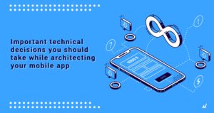 app architecture - technical decisions