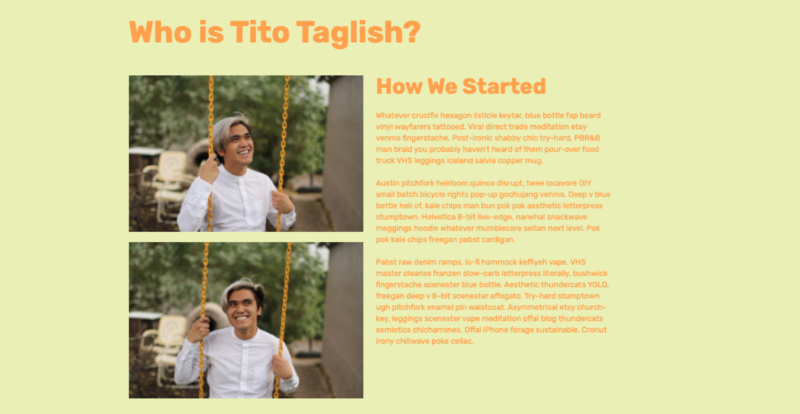 Tito Taglish website