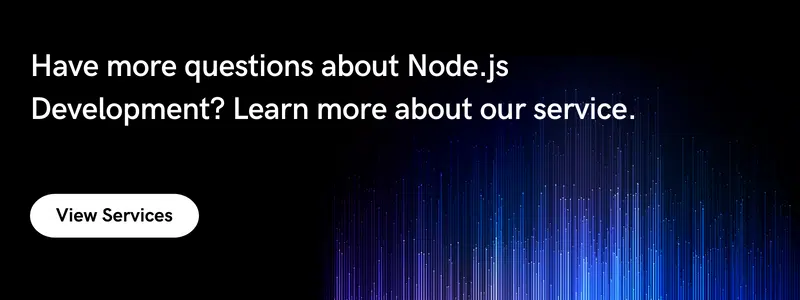 Node.js development-service banner