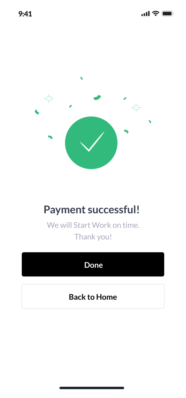 Payment Successful-eventio