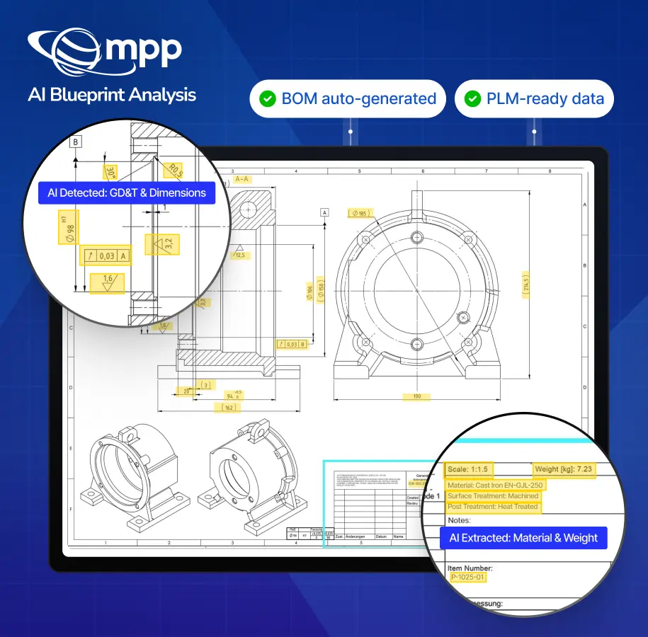 Precision Parts Manufacturer Boosted Accuracy by 80% with AI Analysis for Engineering Drawings Precision Parts Manufacturer Boosted Accuracy by 80% with AI Analysis for Engineering Drawings