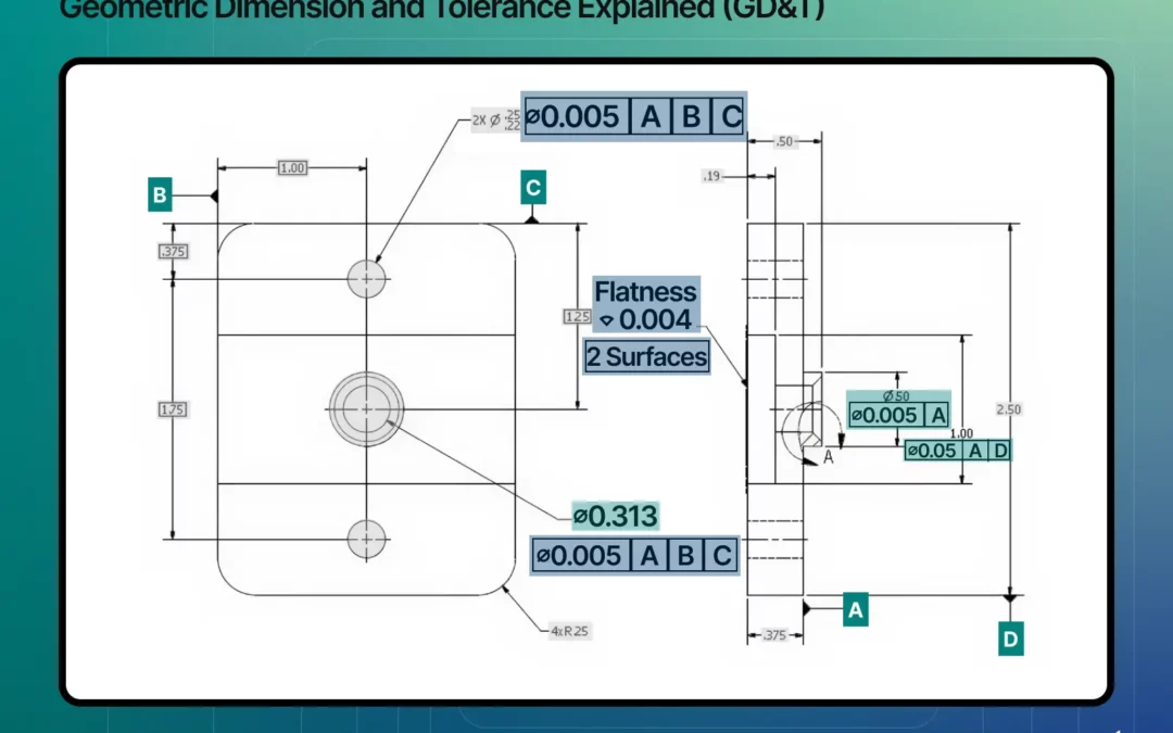 GD&T Explained: A Practical Guide to Geometric Dimensioning and Tolerancing