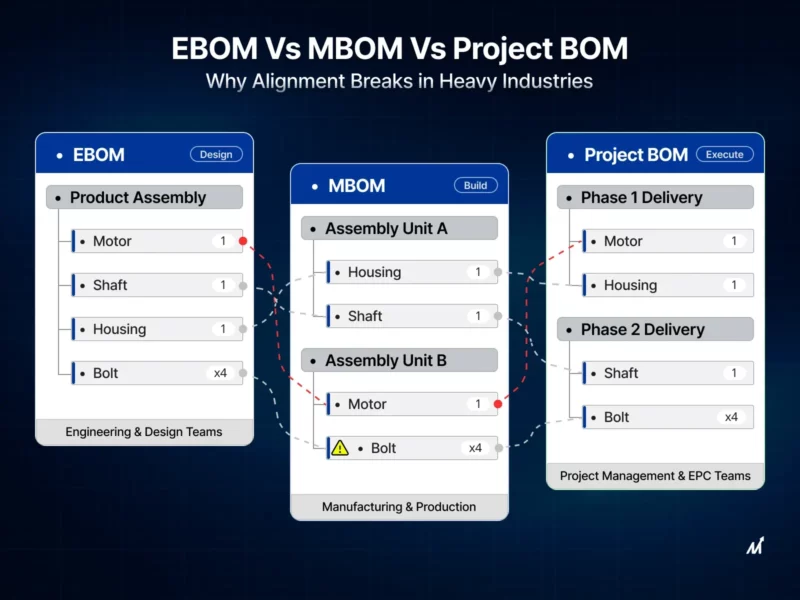 Types of BOM in Heavy Industries