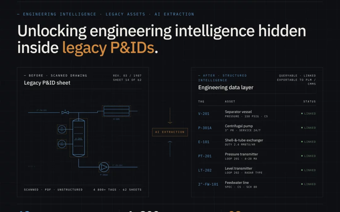 P&ID Data Extraction for Oil & Gas: Unlocking Legacy Engineering Insights