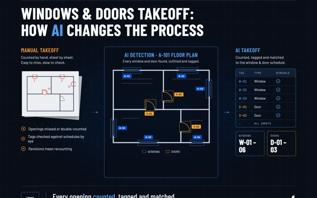 Windows and Doors Takeoff: How AI Changes the Process
